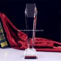 Custom Academy Crystal Glass Champions Trophy Awards